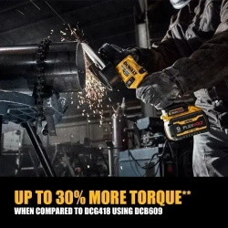 DEWALT DCG440 Бесщеточная аккумуляторная шлифовальная машина 180 мм (7 дюймов) с тормозом KICKBACK 60 В Электроинструменты