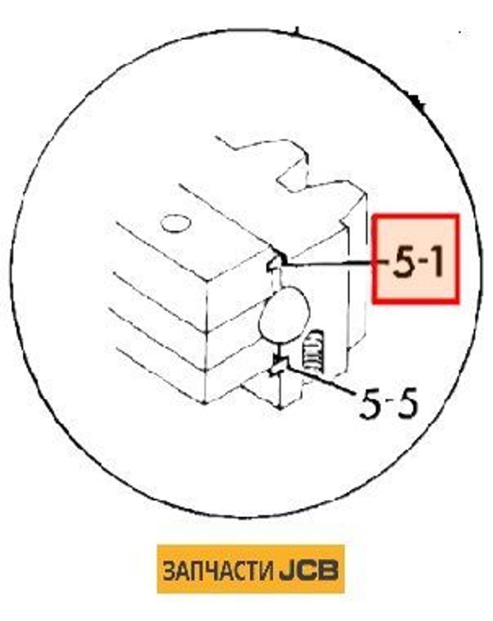 Кольцо уплотнительное JCB KNB0373