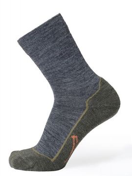 Термоноски мужские Norveg Hunter  для охоты и рыбалки  9HMRU-030,серый-зеленый меланж