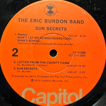 The Eric Burdon Band ‎– Sun Secrets (США 1974г.)