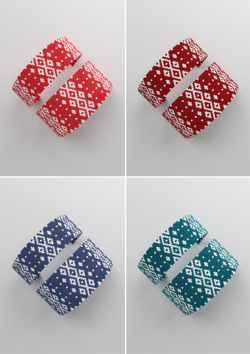 Схема PEYOTE, Схема браслета мозаичное плетение, узор из Miyuki Delica 11/0, файл PDF, №426