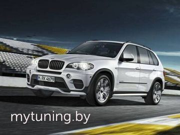 Накладка переднего бампера Performance для BMW X5 E70 LCI