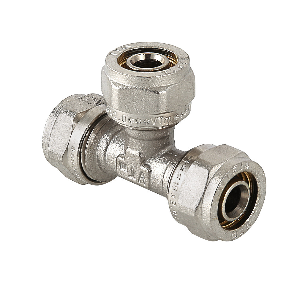 Тройник Valtec 26-20-20 (обжим) 3721