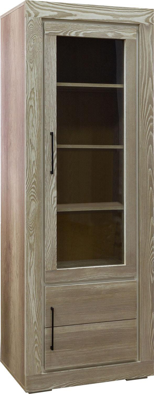 Шкаф с витриной «Байс» БМ2.791.0.05(2619Бр)