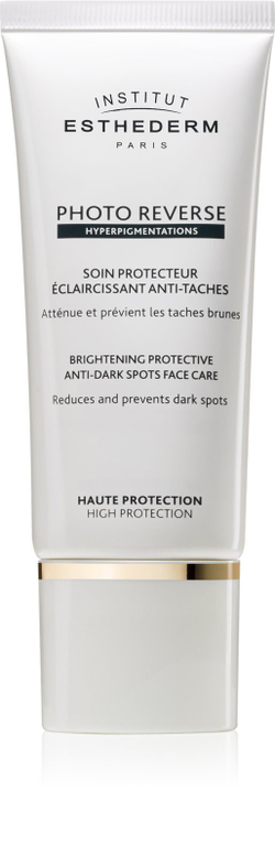 Institut Esthederm Photo Reverse Brightening Protective Anti-Dark Spots Face Care - осветляющая защита от пигментных пятен с высокой защитой от ультрафиолета /   50  ml  / GTIN 3461020012423