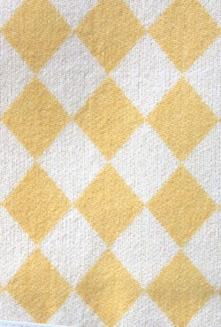 Элитный плед детский Lux 3313 жёлтый от Luxberry фрагмент