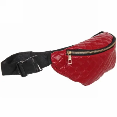 Сумка на пояс из искусственной кожи «Elements - Street», цвет бордовый, 29*13см