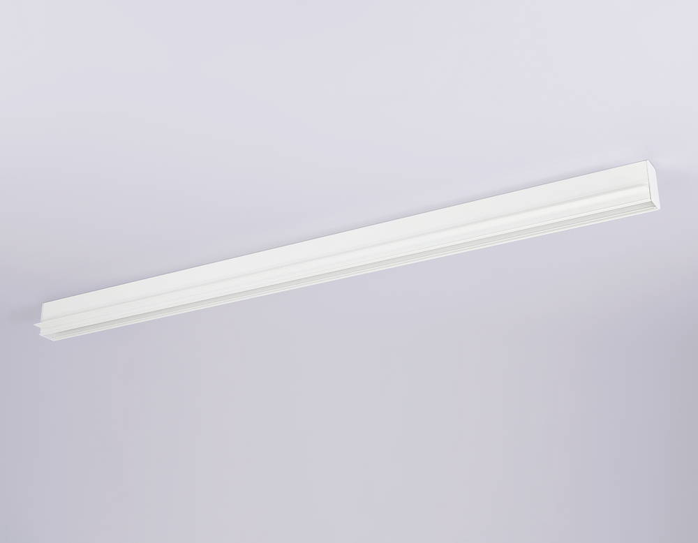 Шинопровод встраиваемый под ГКЛ 12,6мм Magnetic 220V GL1011 WH белый IP20 3000*62.5*56 (заглушки в комплекте)