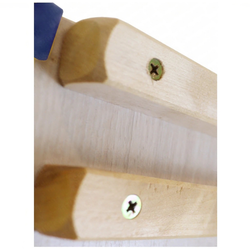 Горка деревянная с мягкими бортами