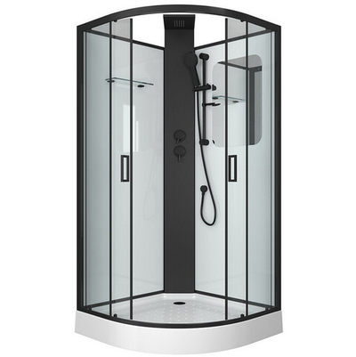 Душевая кабина Grossman Elegans GR250 (100х100х217) дверь раздвижная,5 мест