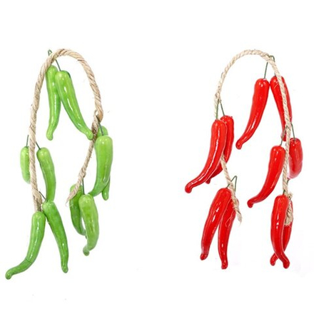 GAEM Изделие декоративное "Перец", L10 W6 H56 см, 2в.