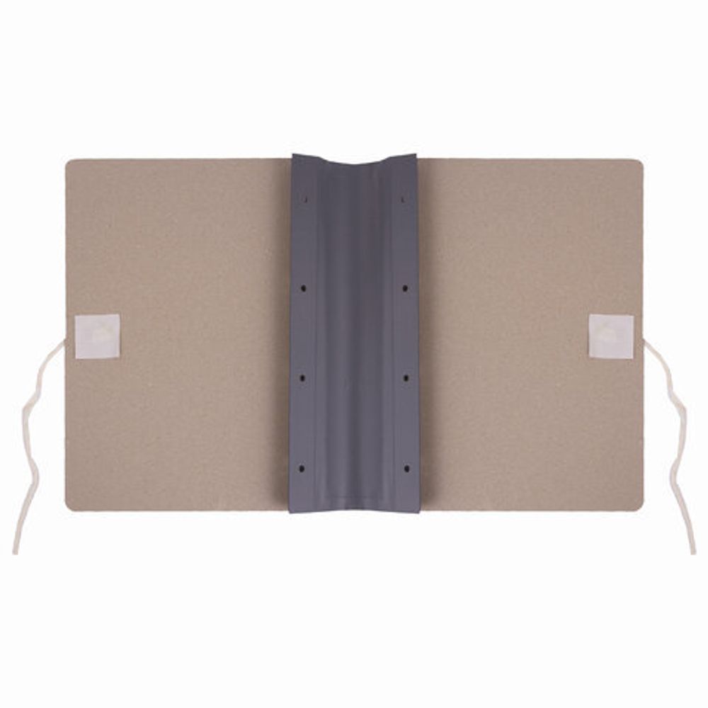 Папка архивная для переплета "Форма 21" 80 мм, с гребешками, 4 отверстия, завязки, STAFF, 112172