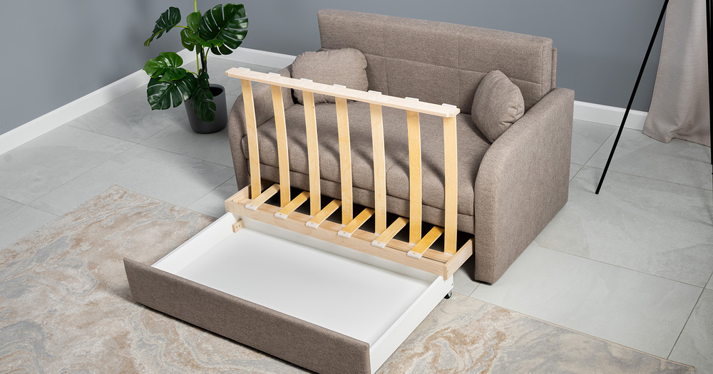 Тео Диван-кровать (120) (Danco 290 (бежевый))