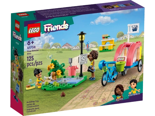 Конструктор LEGO Friends 41738 Спасательный велосипед для собак
