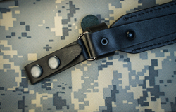 Кожаные ножны Combat черные