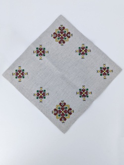 Салфетка с чувашской вышивкой