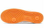Кроссовки Nike Air Force 1 Vibrant Orange (Женская размерная сетка)