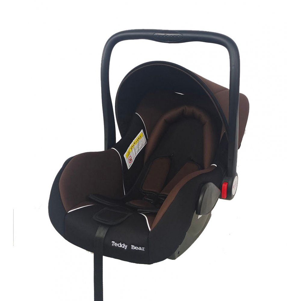 Автолюлька Teddy Bear 0-13кг с подушкой вкладышем (black/brown) Автолюлька Teddy Bear 0-13кг с подушкой вкладышем (black/brown)