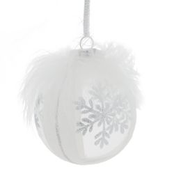 GAEM Набор из 12шт Украшение новогоднее "Шар", D 8 см, L35 W27 H8,5 см