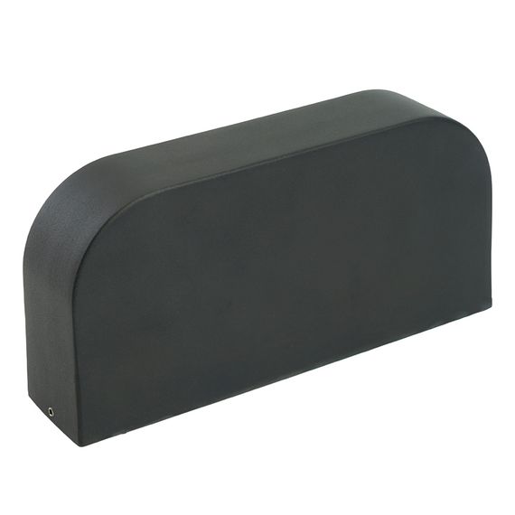 Светильник садово-парковый Feron DH1203,на стену, GX53 230V, черный 51328