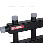 ROMMER RDG-0060-024037 ROMMER Коллектор (дублер компакт) с гидроразделителем на 3+3+1 контура  до 60 кВт