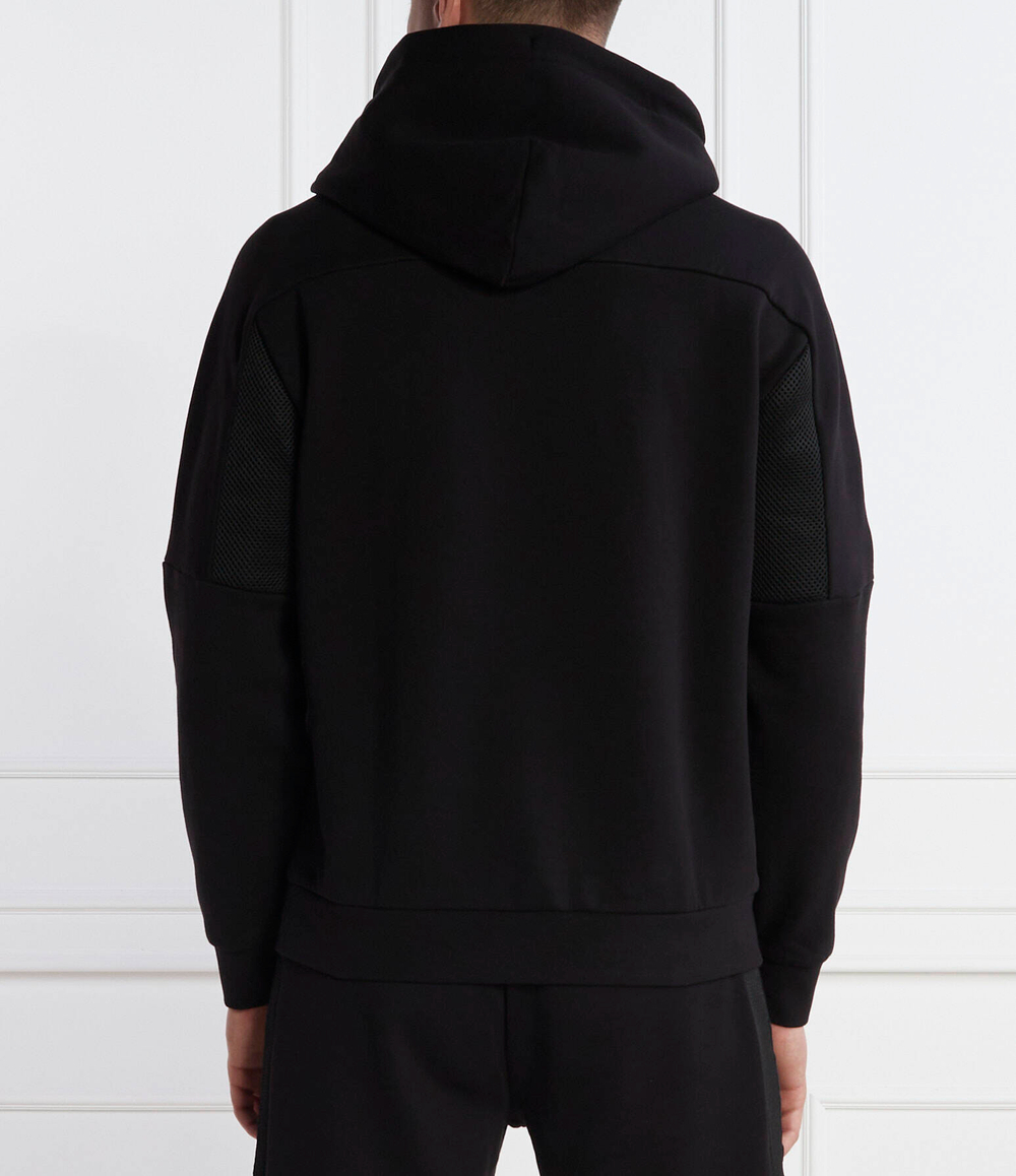 Худи EA7 - черный(3DPM59 PJ07Z)