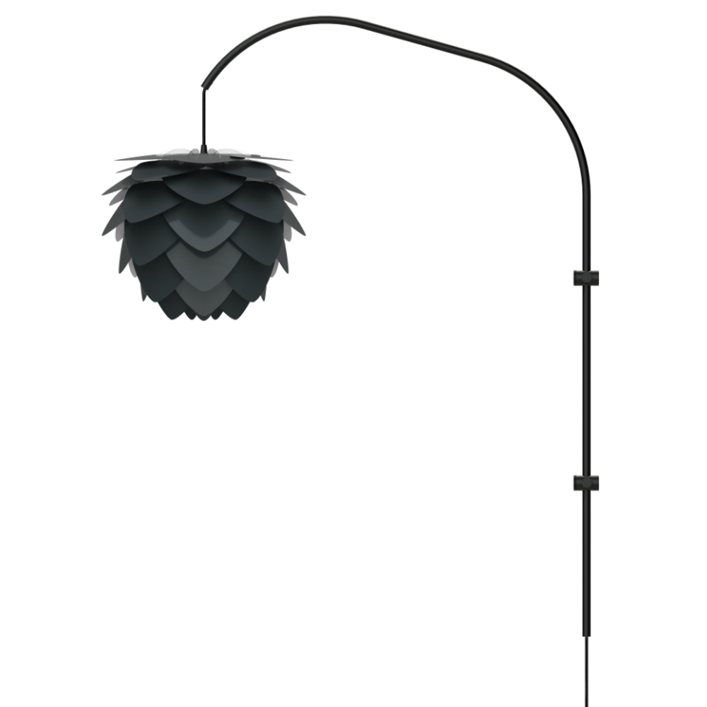 Плафон aluvia mini anthracite, d40, 30см