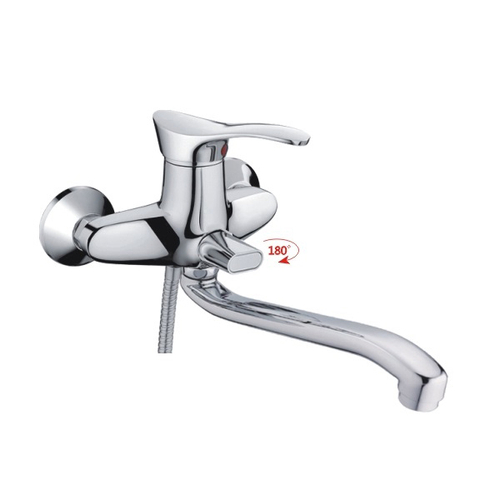 Смеситель для ванны и раковины 40к HB2201 HAIBA див корп L-нос