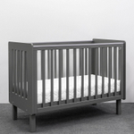 Кровать Antemi Mari 120х60 с ящиком Ник 14 г Графит + НиК 16 г Графит