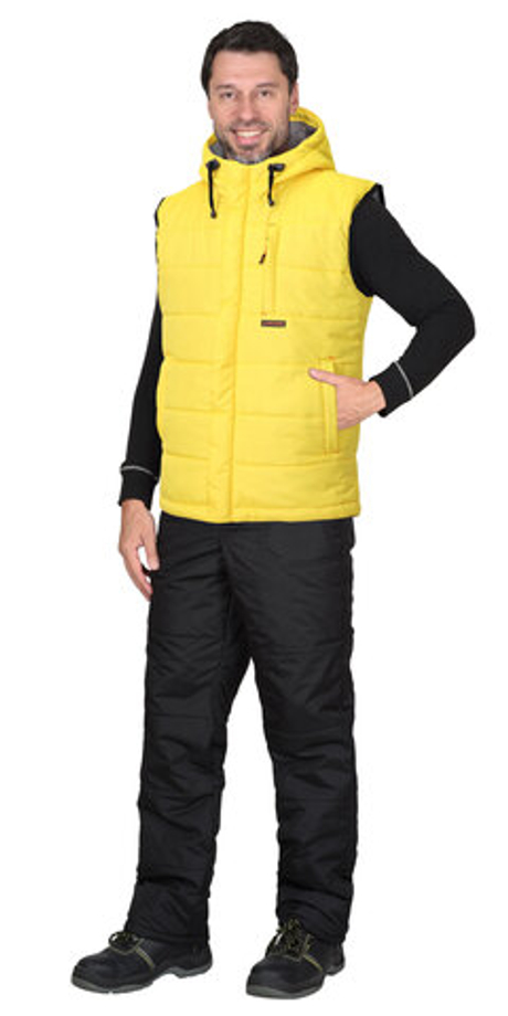 Жилет "ЗОДИАК" желтый (ЧЗ) тк. Дюспо