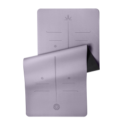 ULTRAцепкий 100% каучуковый коврик для йоги Ultra Arrows Purp 185*68*0,5 см