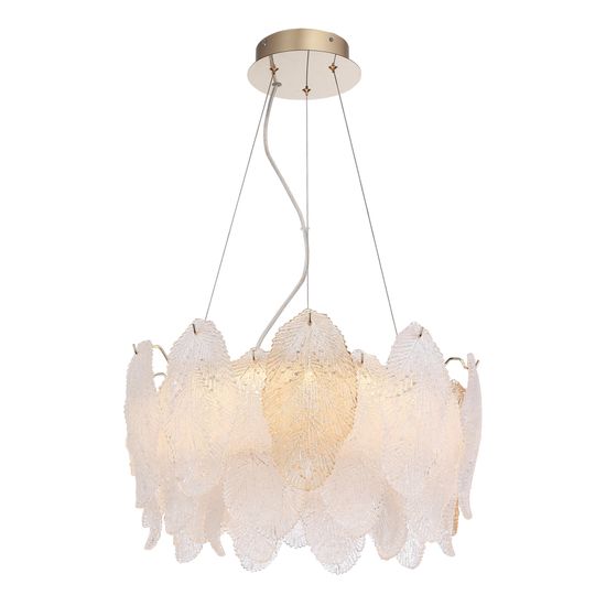 SL6135.203.01 Светильник подвесной ST-Luce золото/прозрачный, янтарный LED 1*30W 3000K LIGHTSOME