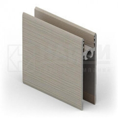 Рамка нижняя двери (930мм) Дуб дымчатый ПВХ