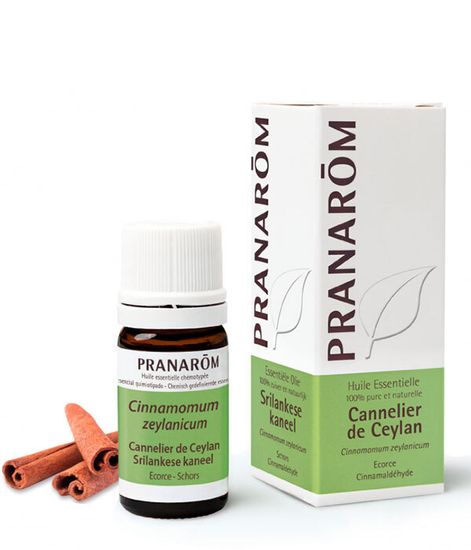 Натуральное эфирное масло Корица настоящая (кора), Pranarom