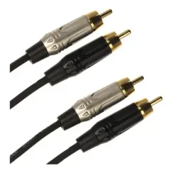 Quik Lok JUST-4RCA 2xRCA - 2xRCA 1m