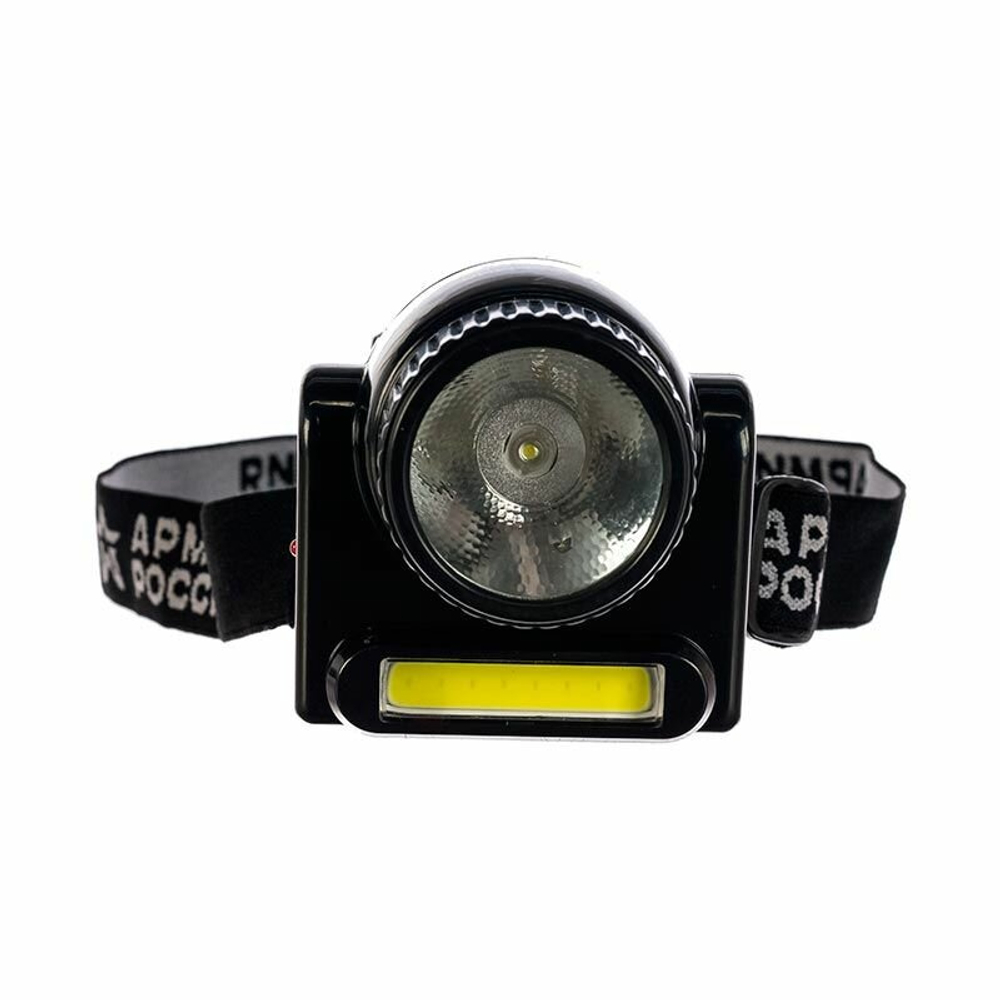 Налобный фонарь ЭРА Армия России GA-501 Гранит черный