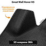 передние эво коврики в салон для great wall hover h5 10-17 от supervip