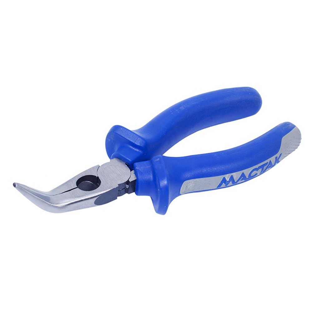 МАСТАК (030-11160H) Пассатижи удлиненные тонкие загнутые 160 мм