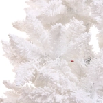 Ёлка «Звон вьюги» 210 см, ПВХ (1154 веток), белый иней, Белый