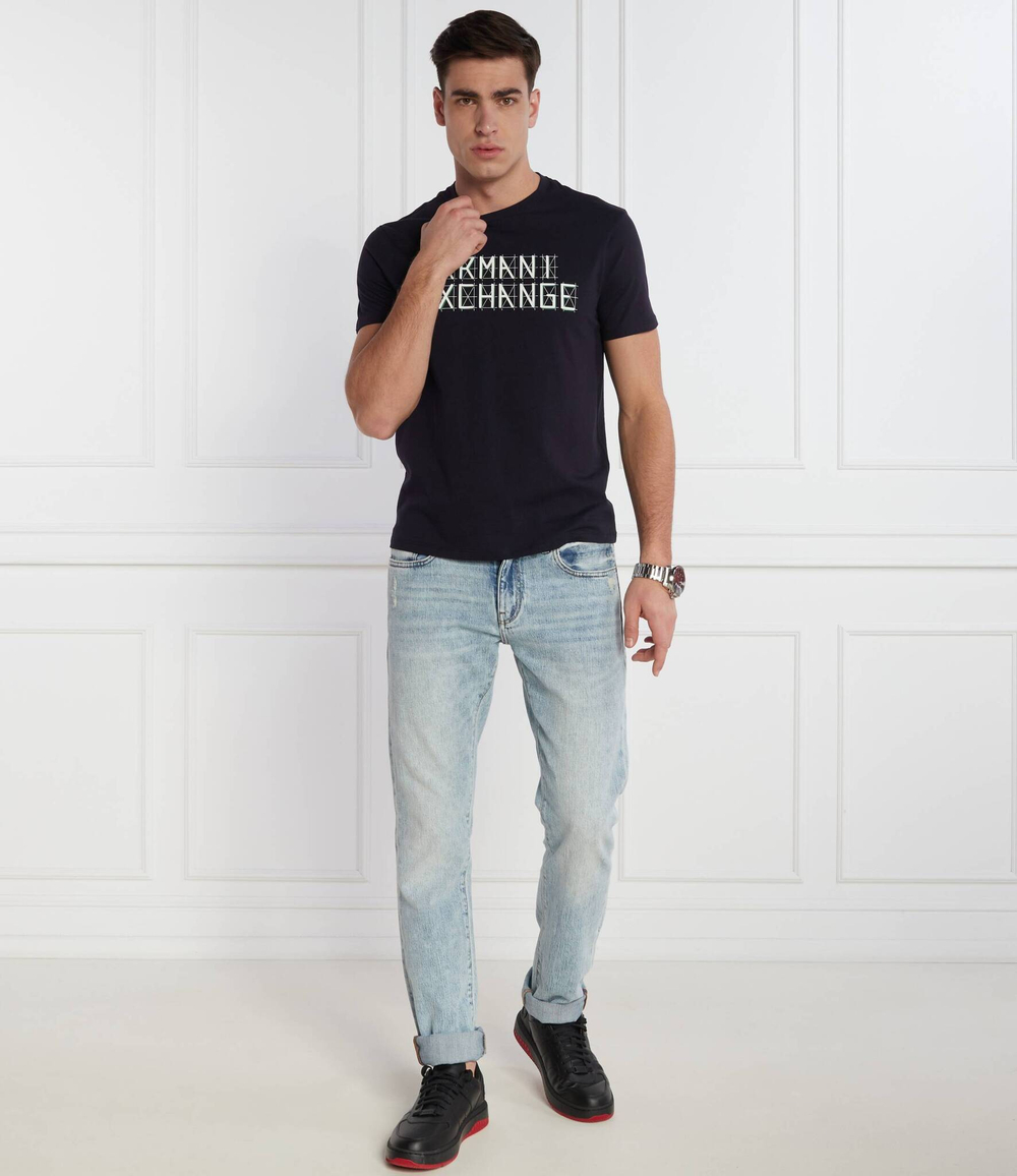 Футболка Armani Exchange - темно-синий(3DZTHC ZJH4Z)