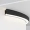 Радиусный профиль 35x35 D800мм 1/4 круга черный Led Strip alm-3535r-b-d-90°-0.8m