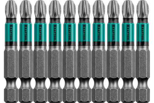 Биты профессиональные Kraftool PН3, 50 мм (цена за 1 биту)