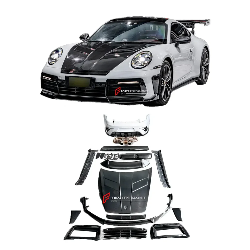 Карбоновый обвес для Porsche 911 992.1 Carrera S 2019-2025 Порше
