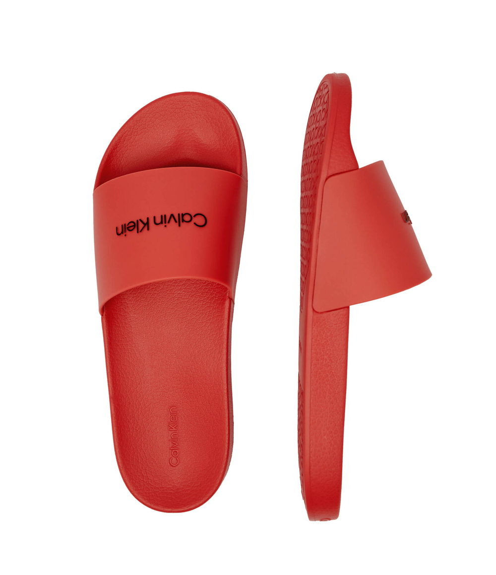 Шлепанцы Calvin Klein - красный(HM0HM00455)