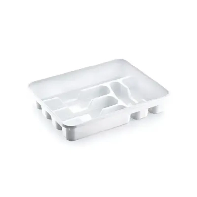 Лоток для столовых приборов. молочный/бежевшт