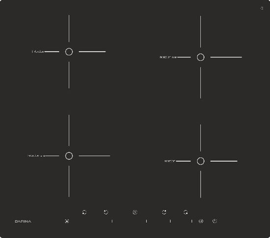 Индукционная варочная панель Darina PL EI305 B