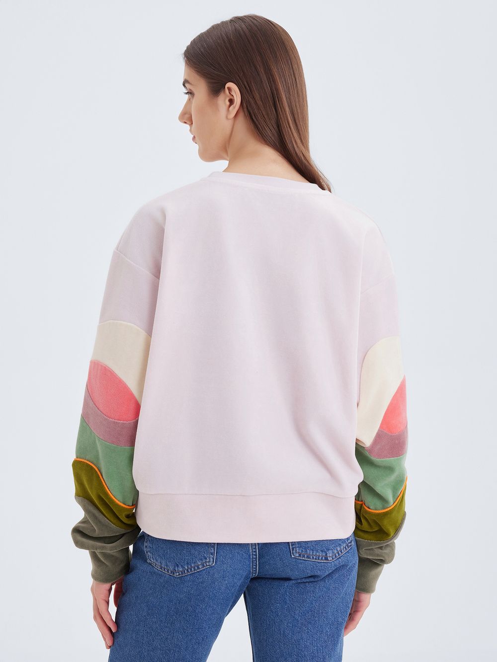 Толстовка "Бабочка" нежная роза