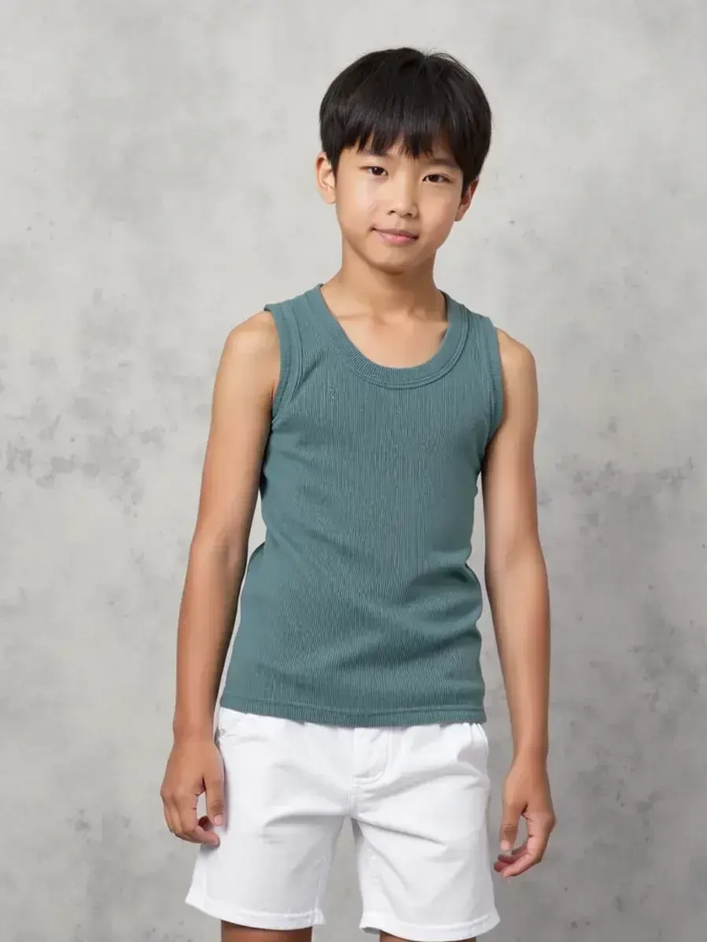 Майка детская базовая из хлопка в сад