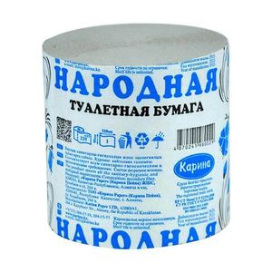 Туалетная бумага Карина народная  32 м/рул 24 рул/упак