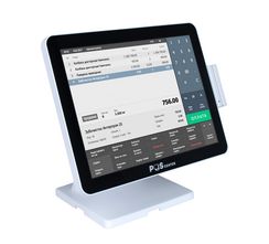 Сенсорный моноблок POScenter Atlas (15", PCAP, J4125, RAM 8Gb, SSD M2 128Gb, MSR) без ОС, БЕЛЫЙ